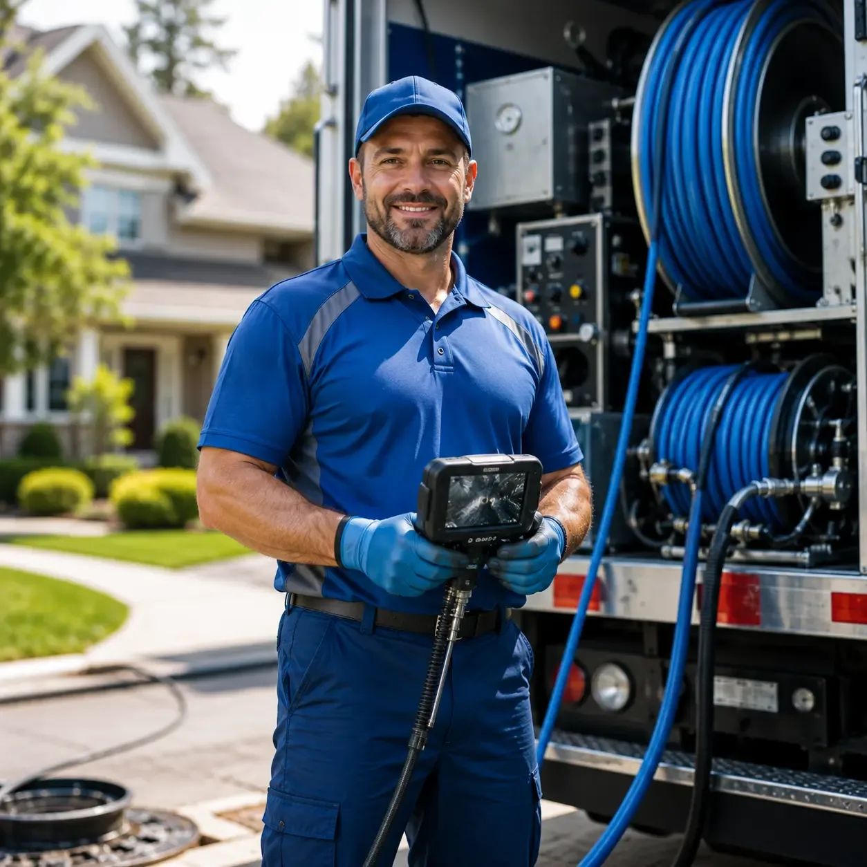 Local outdoor drain cleaning specialists in Baldwin, MI